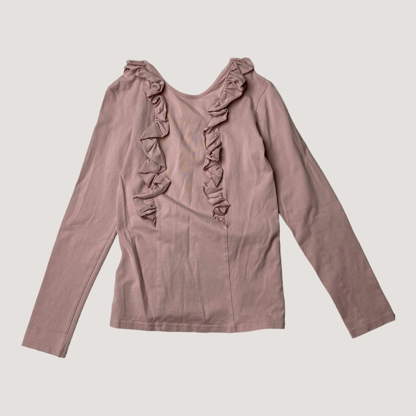 Gugguu frill shirt, pink | 152cm