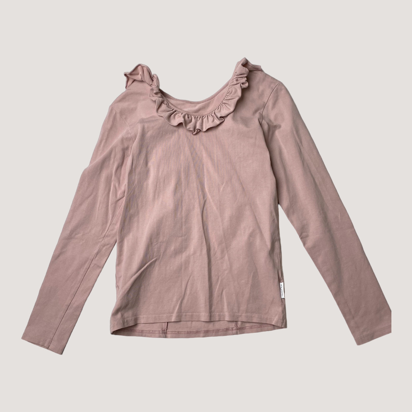 Gugguu frill shirt, pink | 152cm