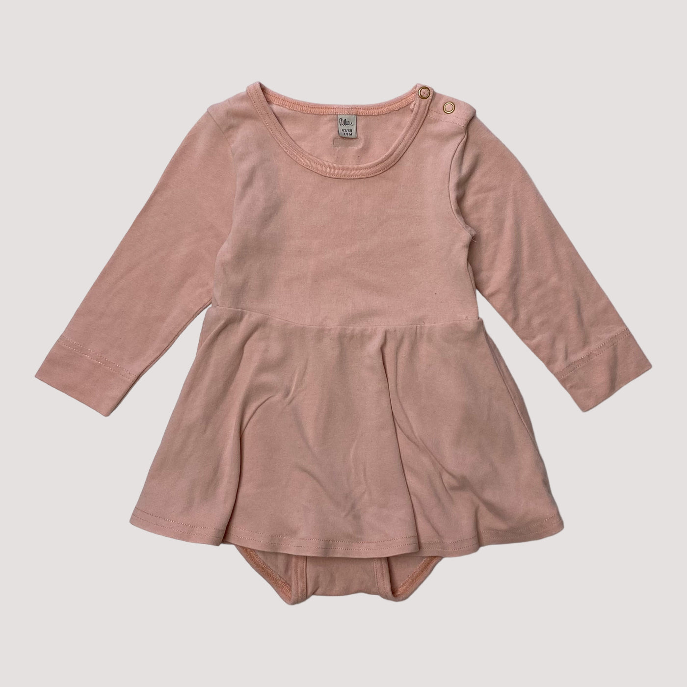Blaa body dress, pink | 62/68cm