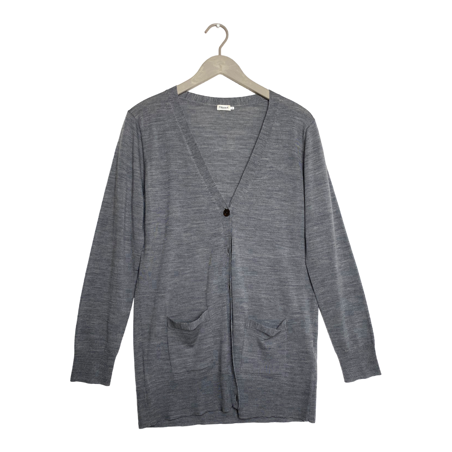 Filippa K wool cardigan grey woman S Ninyes