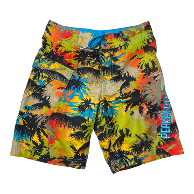 Peak Performance swim shorts, palm trees | 120cm