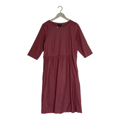 Aarre marisa dress, rose brown dot | woman M