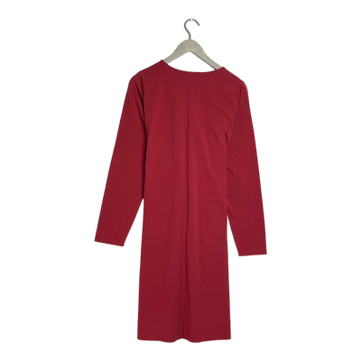 Kaiko belted dress, chili red | woman L