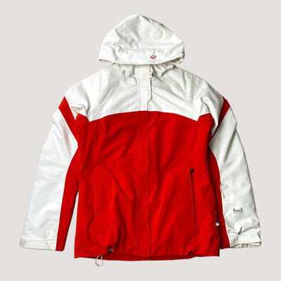 Halti trobbe ski jacket, white/red | woman 38