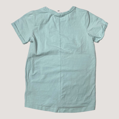 Gugguu logo t-shirt, sky blue | 116cm