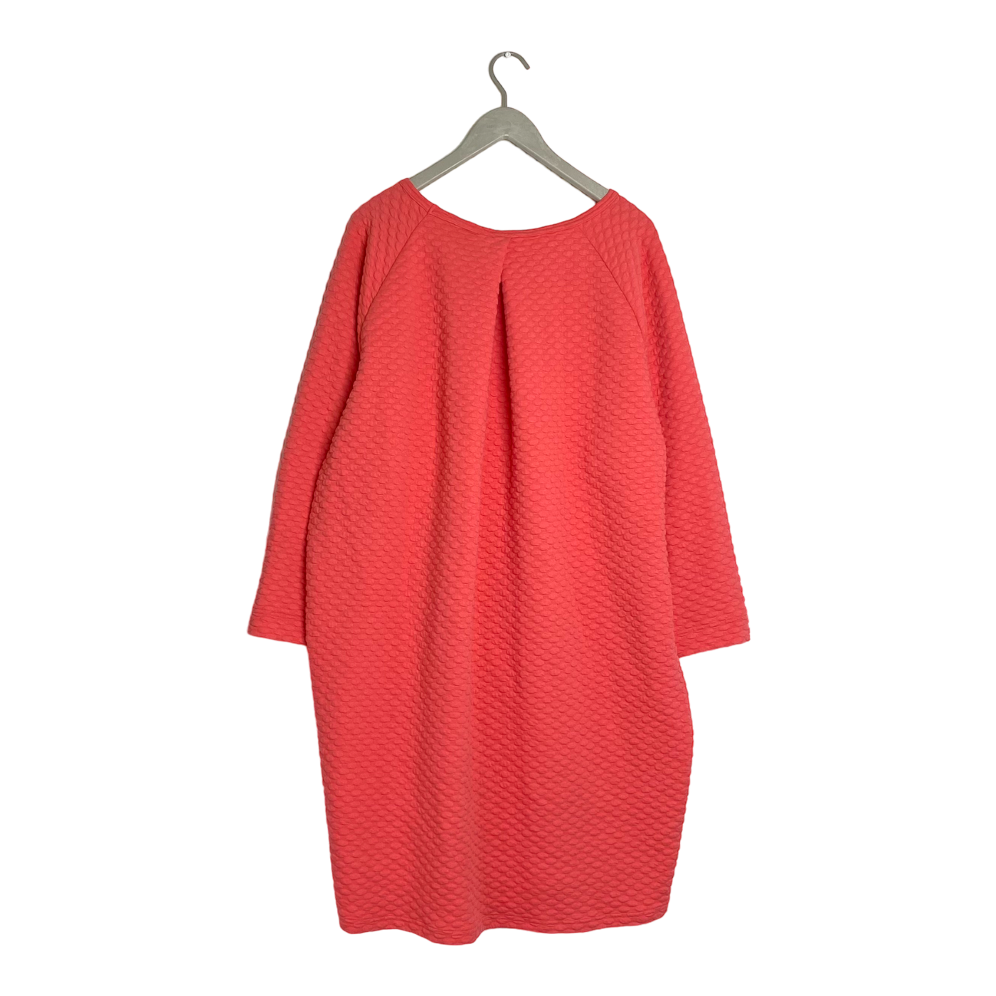 Aarre bubble dress, coral pink | woman 4XL