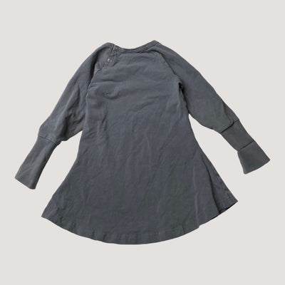 Blaa dress, taupe grey | 74/80cm