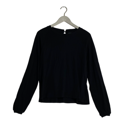 Papu knitted wool shirt, black | woman XS