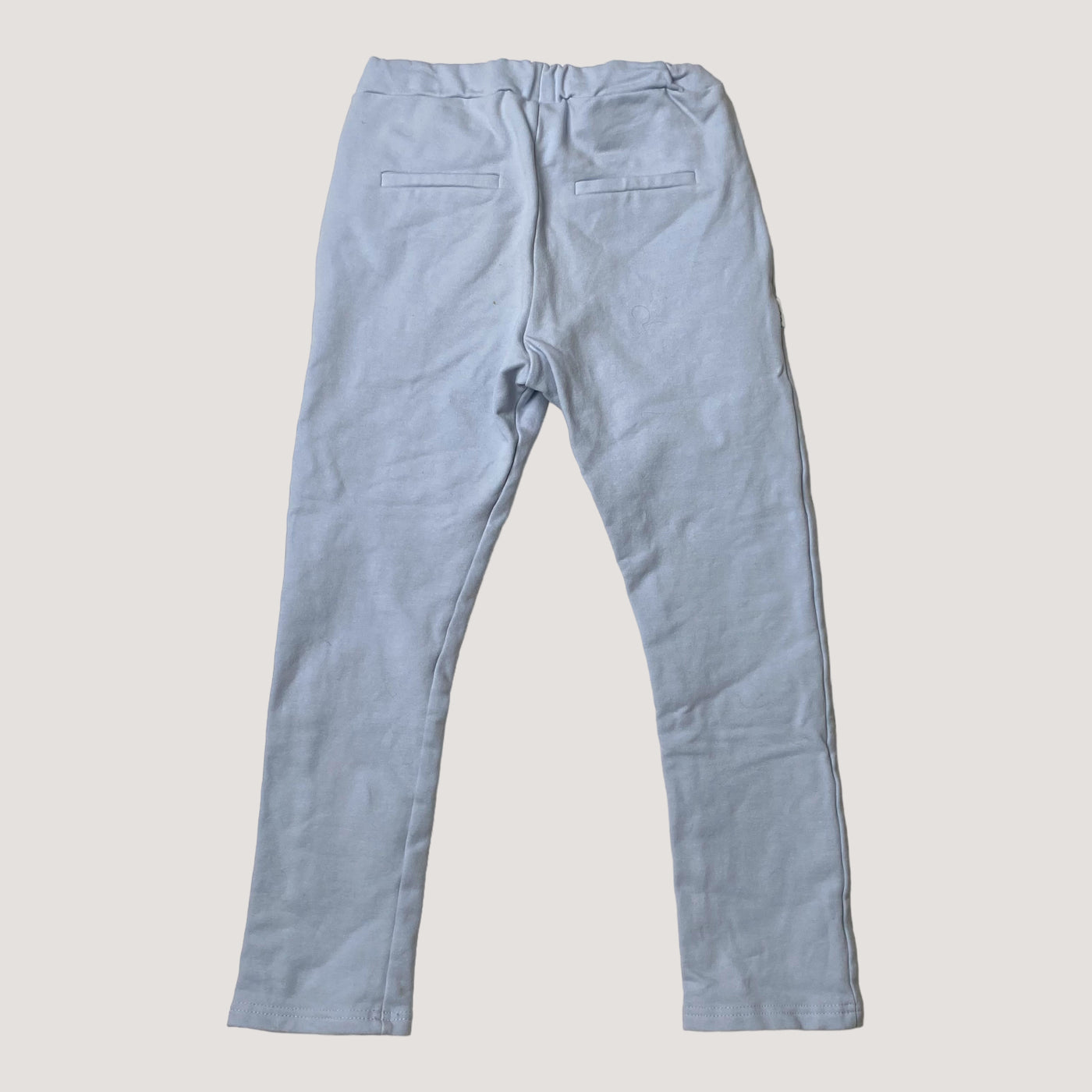 Gugguu slim sweat pants, baby blue | 116cm