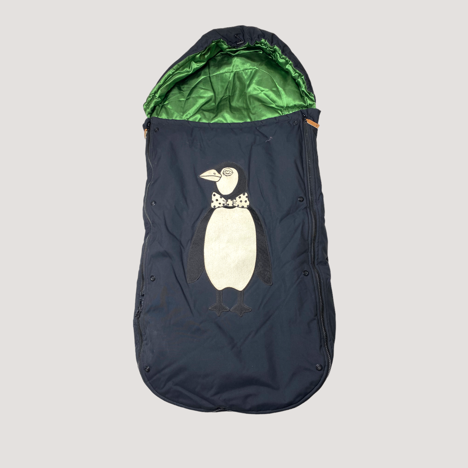Mini Rodini footmuff penguin one size Ninyes