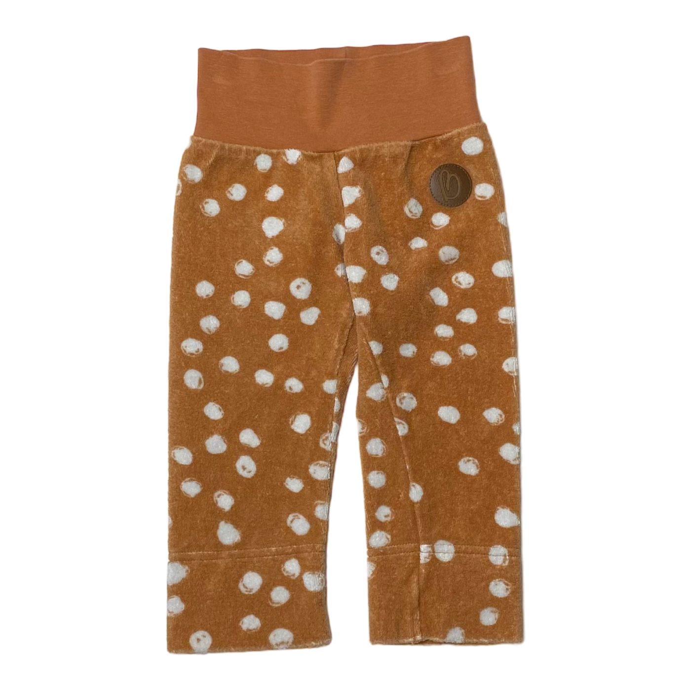 Blaa terry pants, dots | 62/68cm