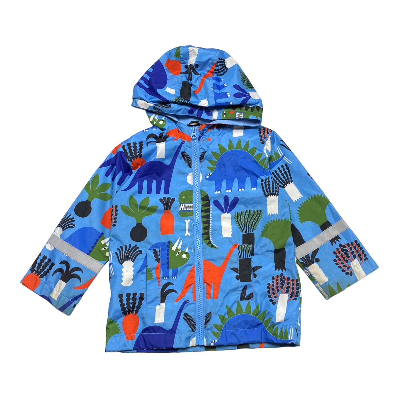 Marimekko midseason jacket, dinosaur | 98cm
