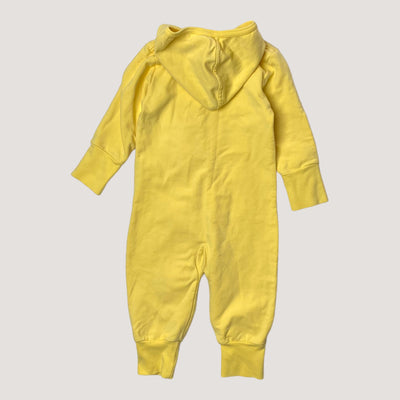 Blaa sweat jumpsuit, yellow | 62/68cm