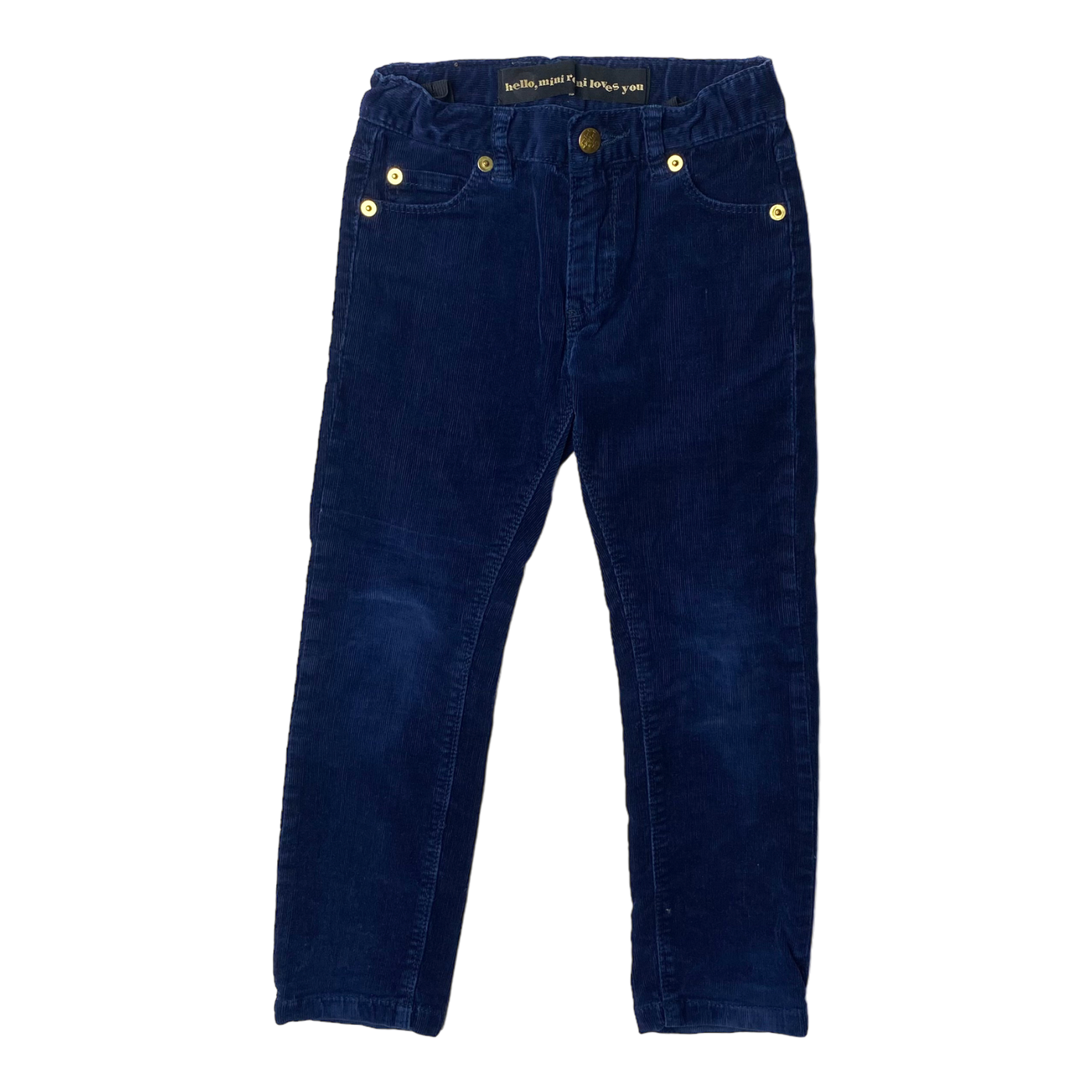 Mini Rodini corduroy pants, midnight blue | 104/110cm