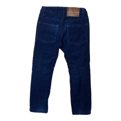 Mini Rodini corduroy pants, midnight blue | 104/110cm
