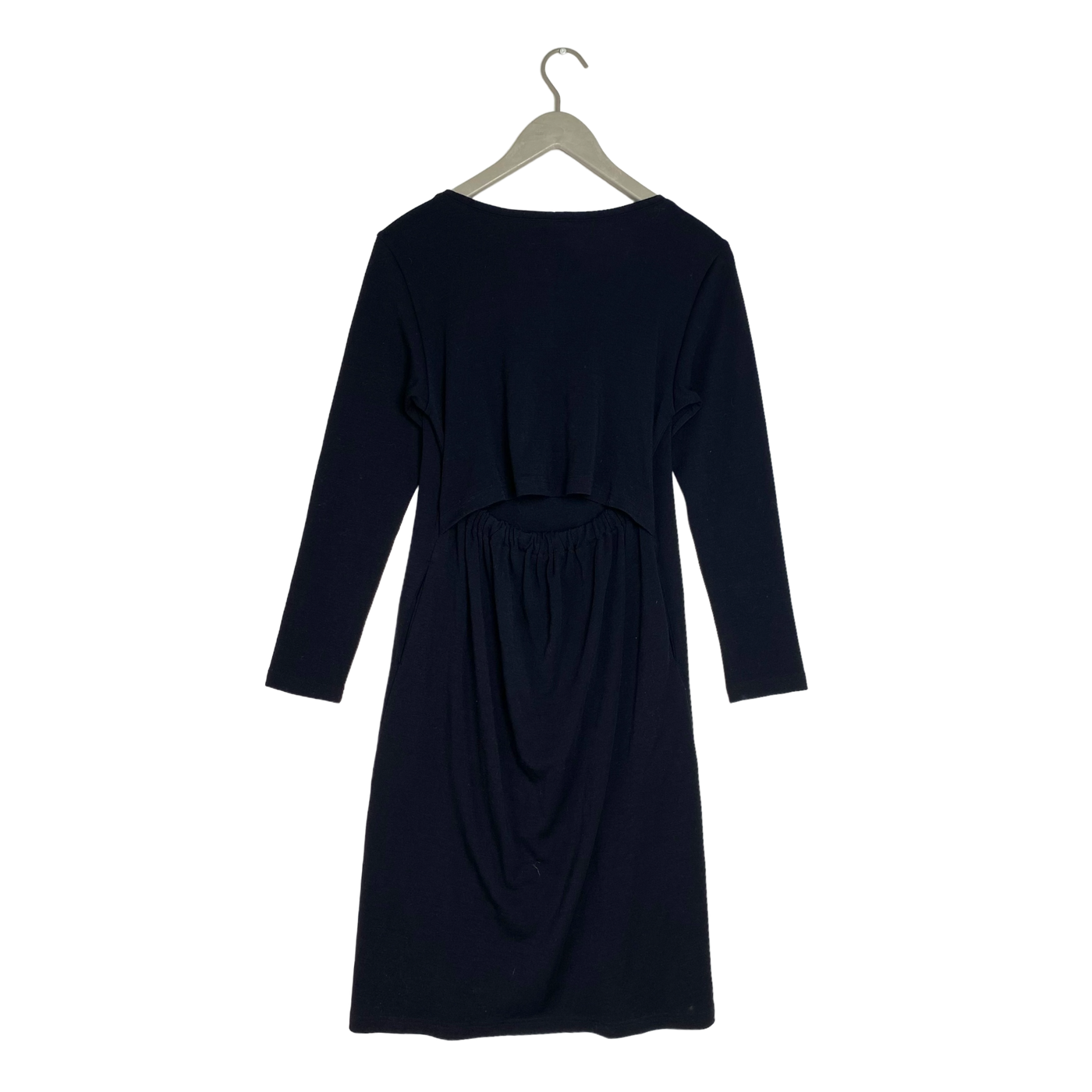Morico merino ariel dress, black | women S