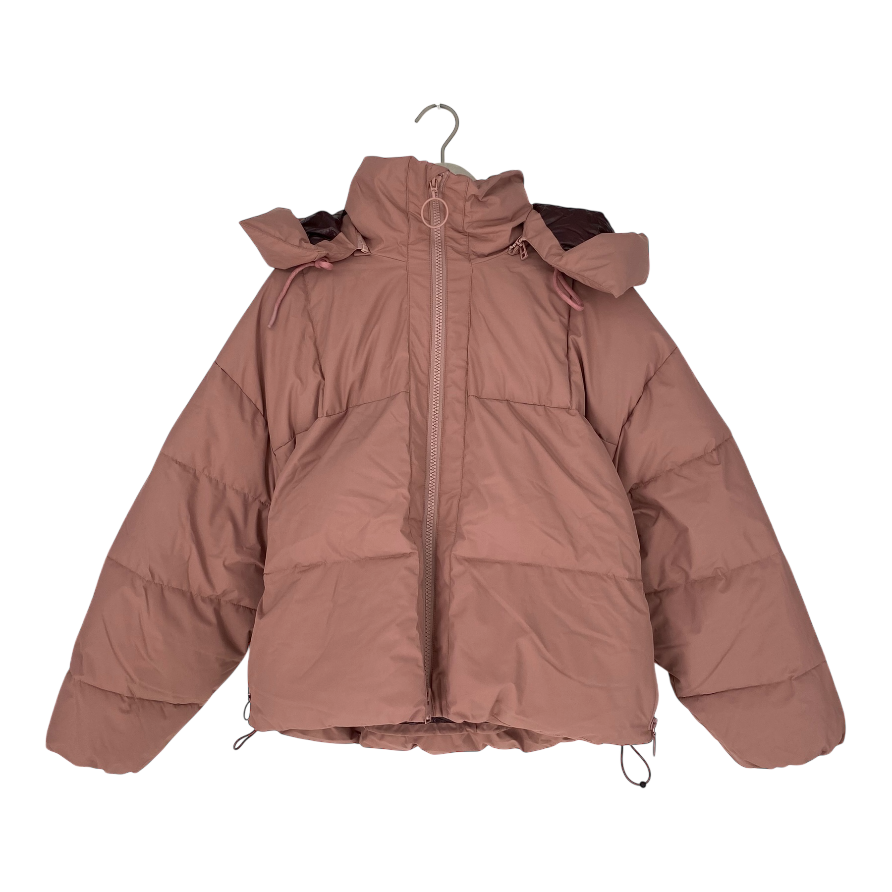 Embassy of Bricks and Logs zonza puffer takki, salmon pink – Ninyes