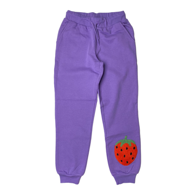 Mini Rodini sweat pants, strawberry | 128/134cm