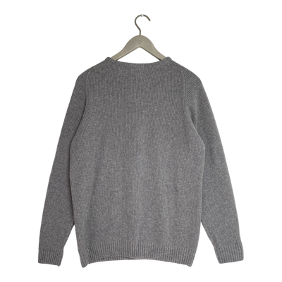 North Outdoor merino sweater, platinum | woman M