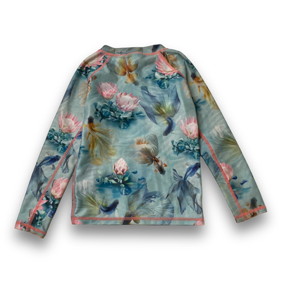 Molo UV swim shirt, flowers | 98/104cm