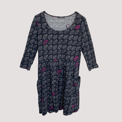 Marimekko tricot dress, jet | woman M