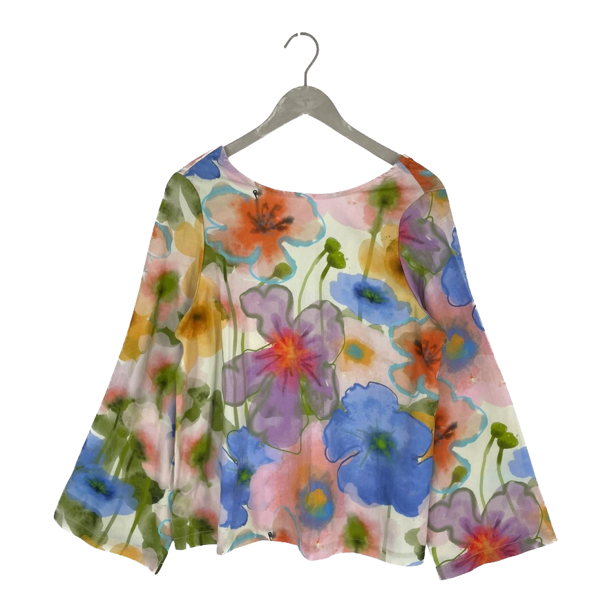 Mainio bouquet shirt, flower | woman S