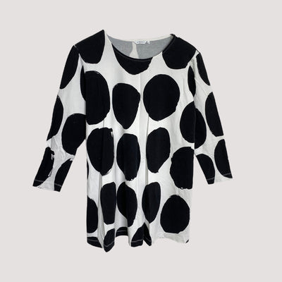Marimekko tunic, black/white | women M