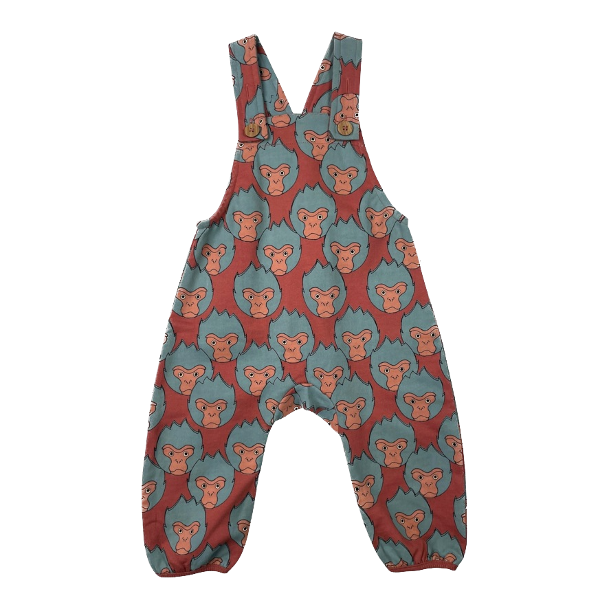 Mainio dungarees, monkeys | 74/80cm