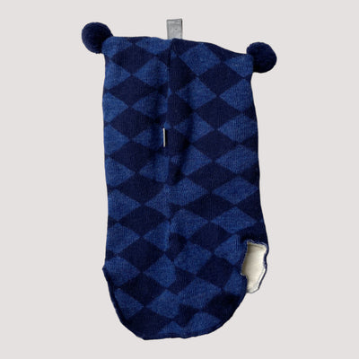 Kivat wool balaclava, royal blue | 5-10y