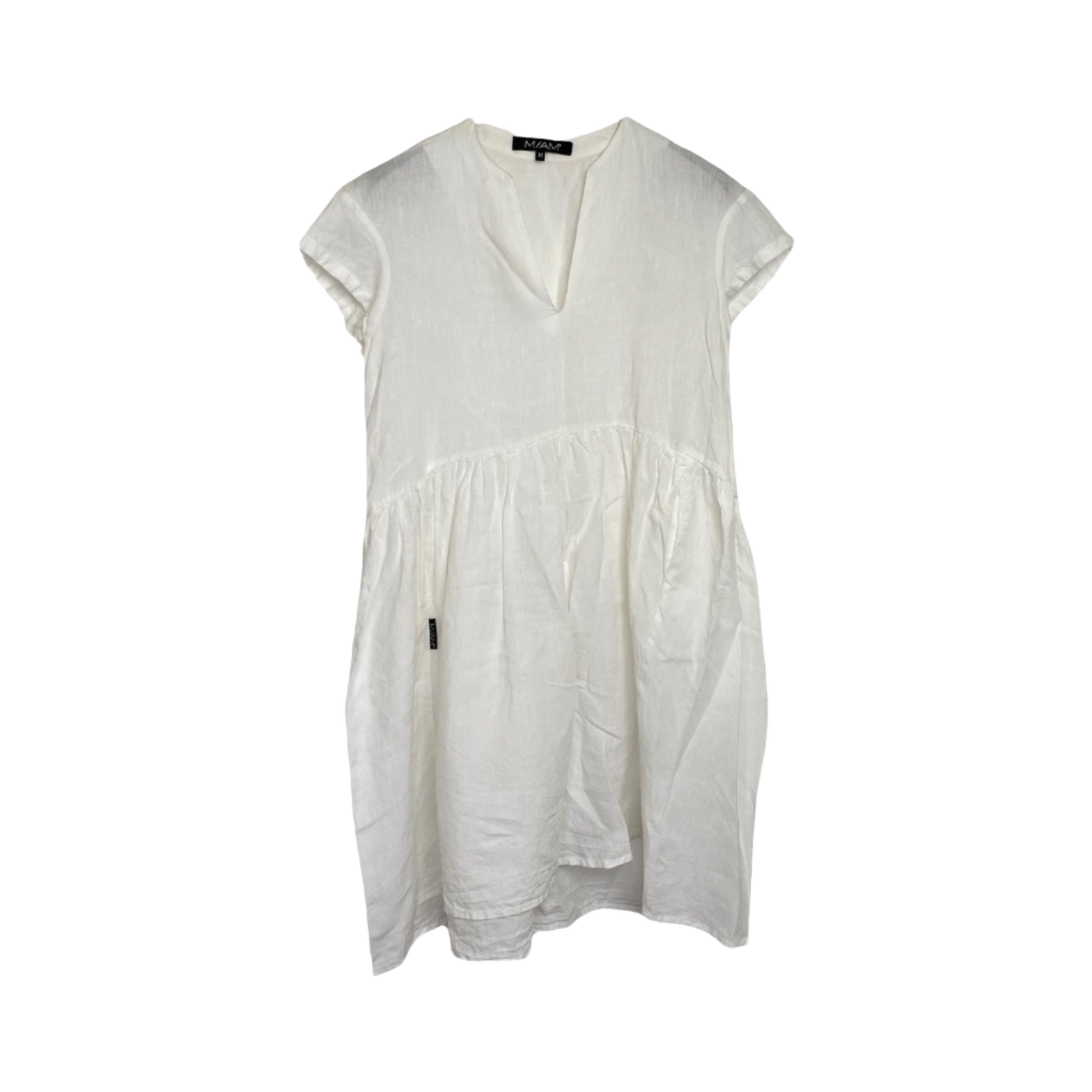 MIAM linen dress, white | woman M