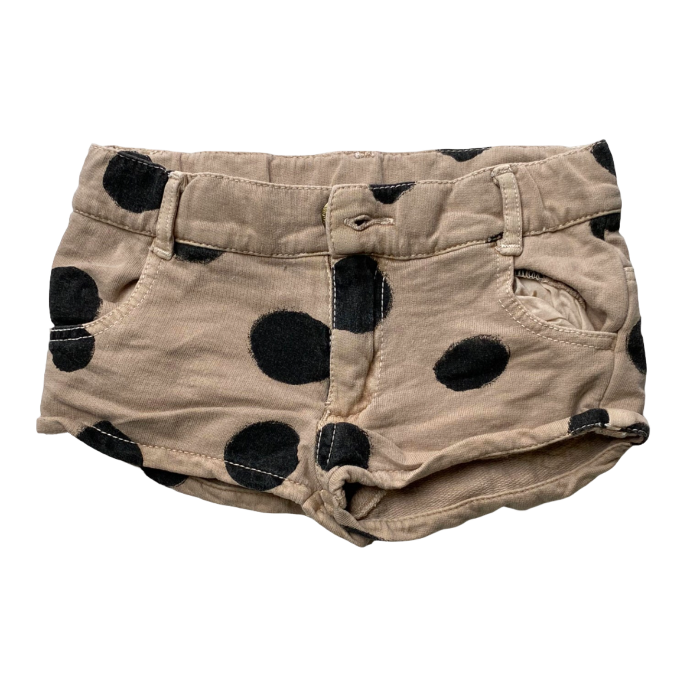 Bobo Choses jeans shorts, tan | 92/98