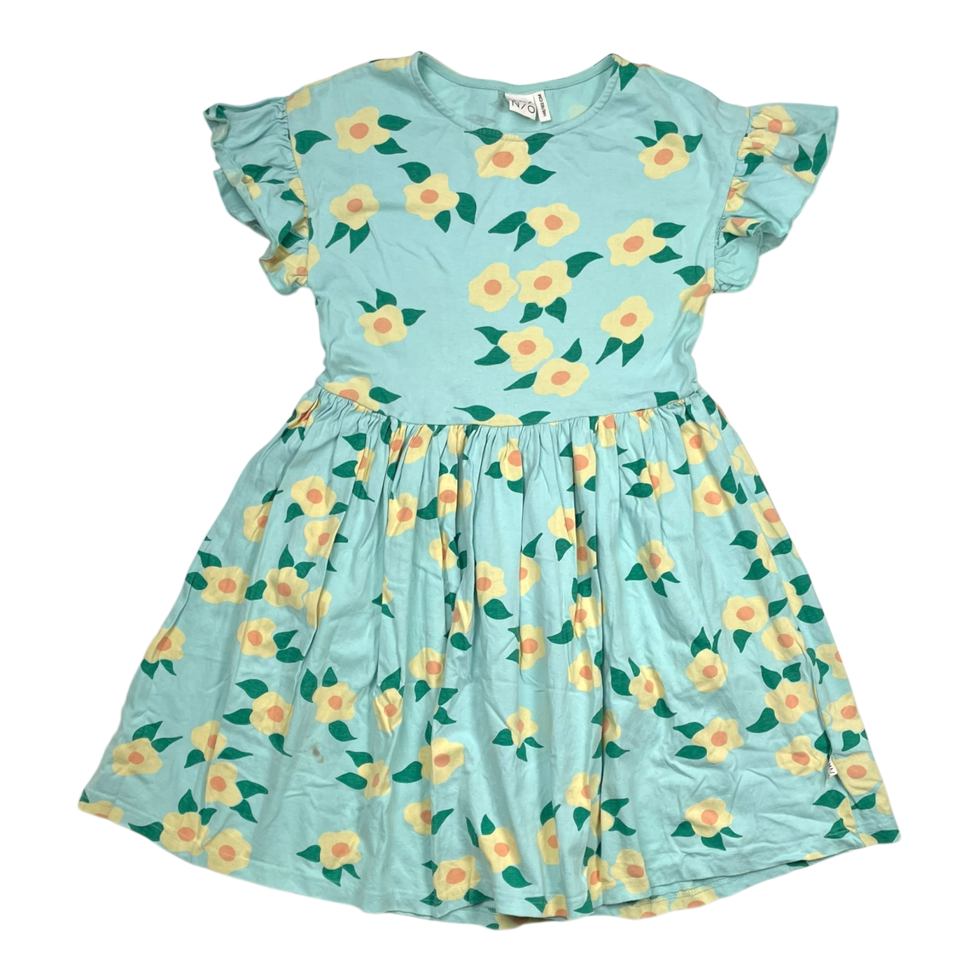 Mainio frill dress, flower | 146/152cm