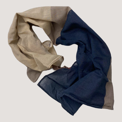 Marimekko woven scarf, almond | unisex
