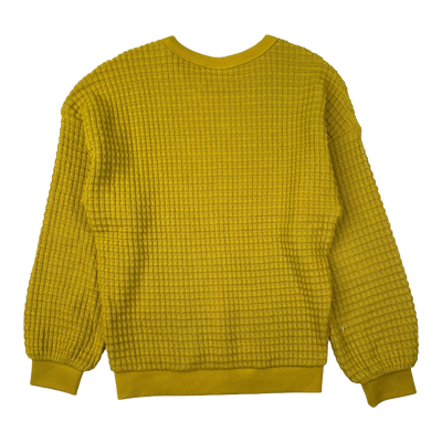 Mainio stellar knit shirt, lemon chiffon | 122/128cm