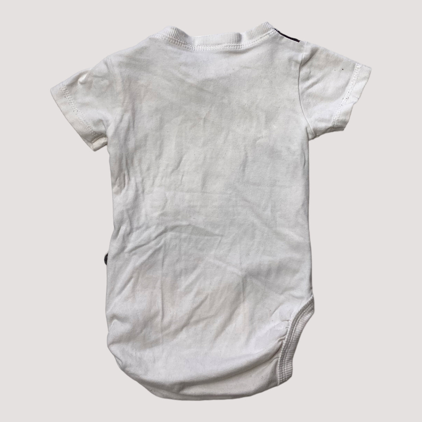 Mainio t-shirt body, ivory | 62/68cm