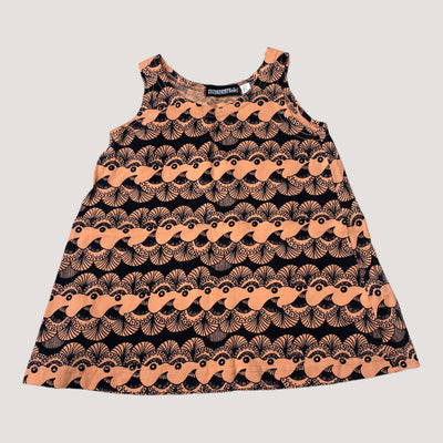 Aarre sleeveless dress, coral | 70cm