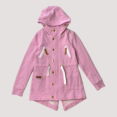 Metsola college jacket, salmon pink | 110/116cm