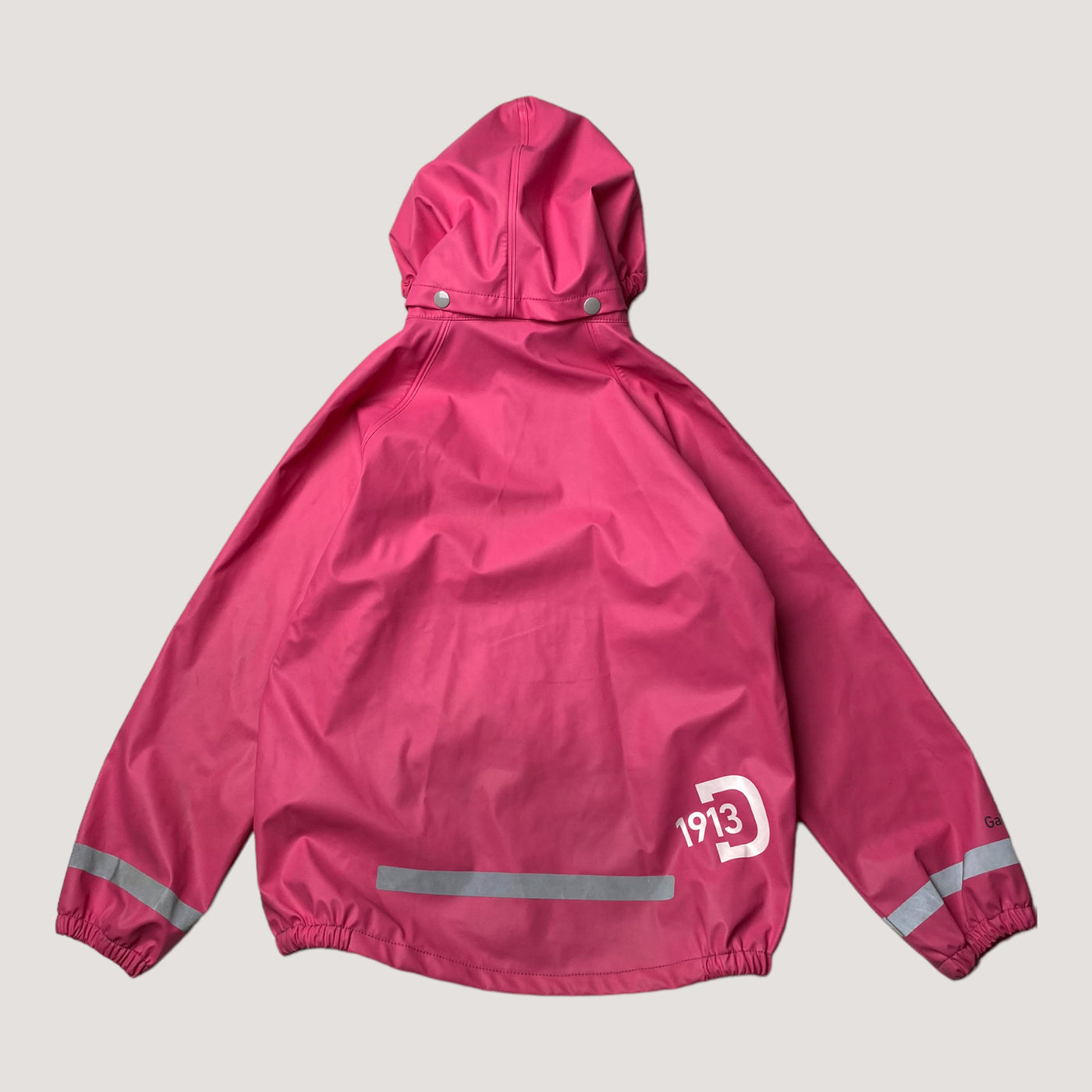 Didriksons rain jacket, hot pink | 140cm