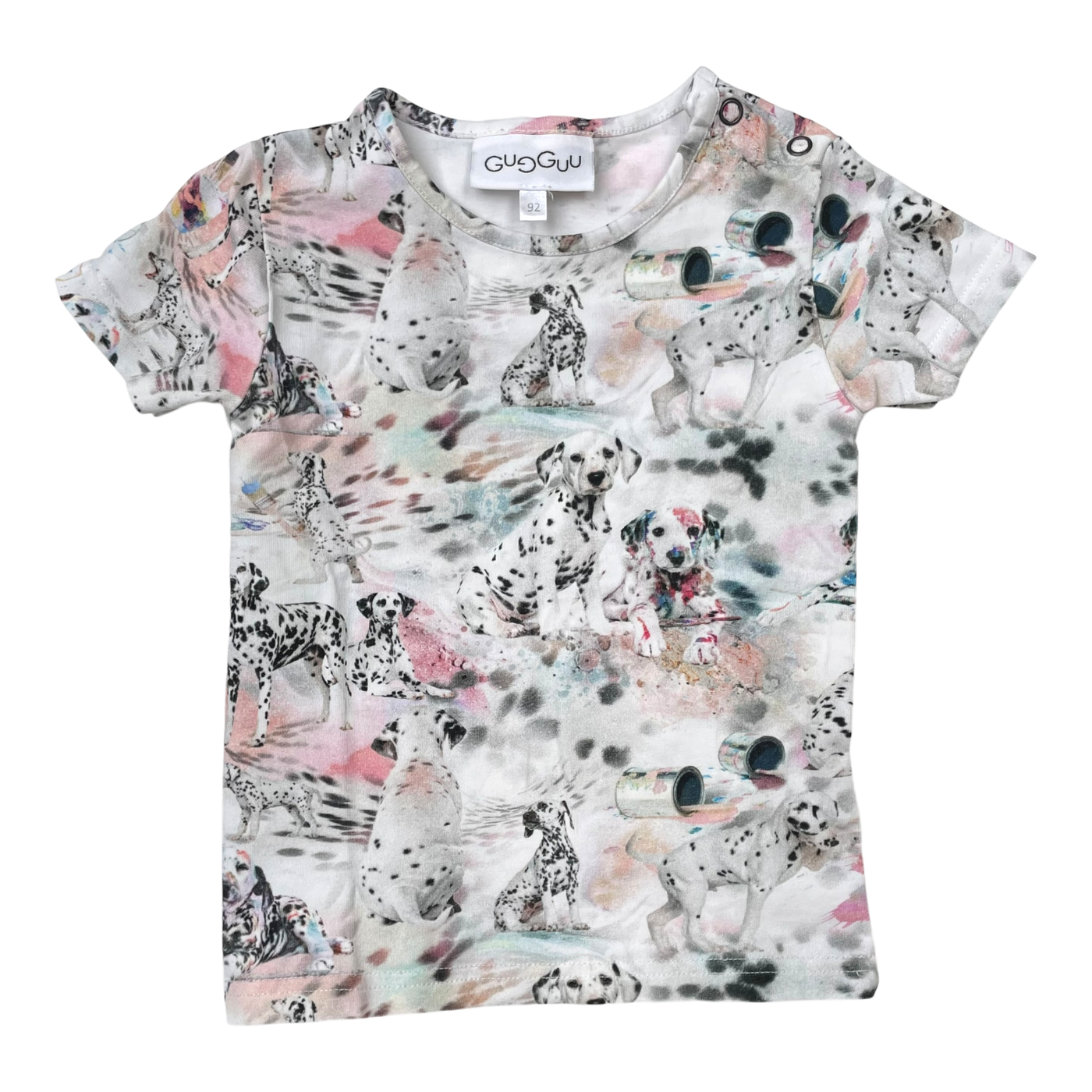 Gugguu t-shirt, dalmatian | 92cm