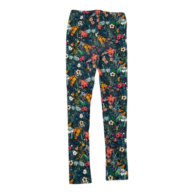 Metsola leggings, flowers | 122/128cm