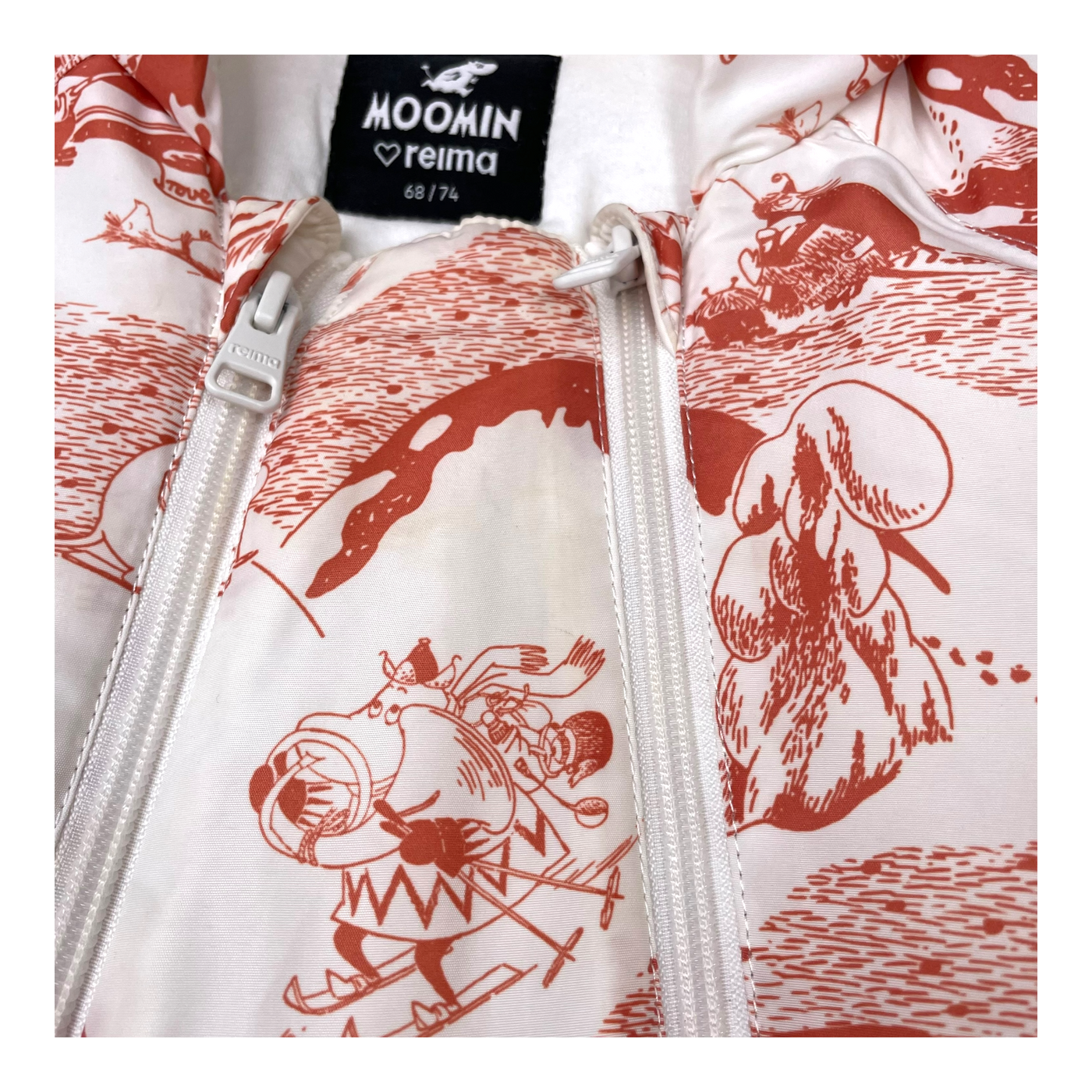 Reima baby padded overall, moomin | 68/74cm