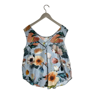 Uhana silk top, flower | woman M