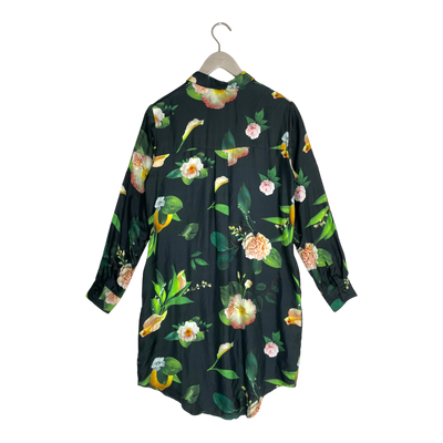 Uhana silk dress, flower | woman XS