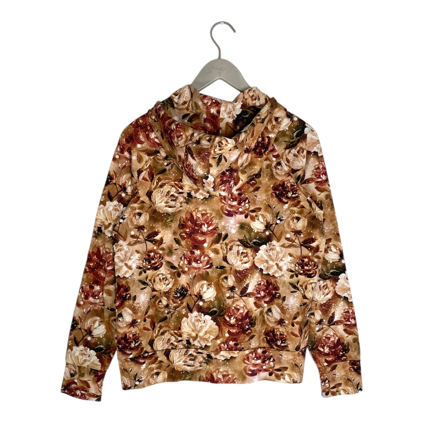 Versonpuoti hoodie tunic, flower | woman M