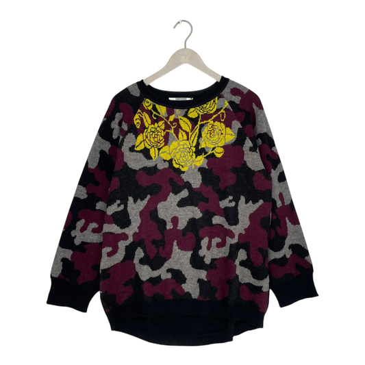 KARINFRAIDENRAIJ ikebana lamawool sweater, flower | woman L