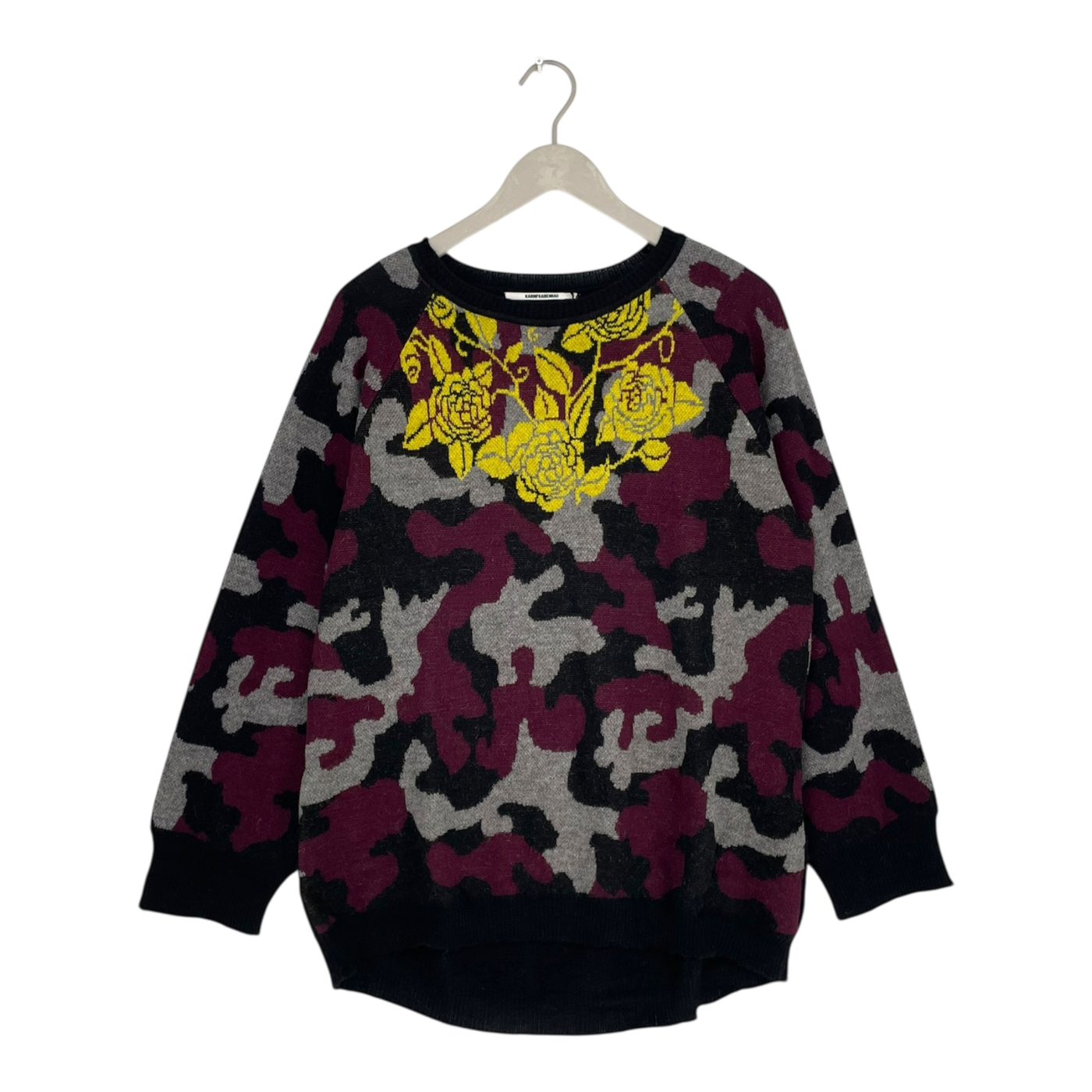 KARINFRAIDENRAIJ ikebana knit sweater, flower | woman L