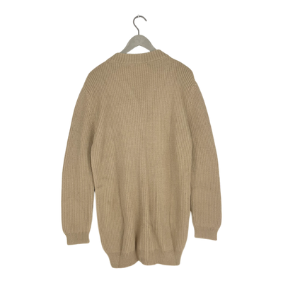 KARINFRAIDENRAIJ margarita alpaca cardigan, beige| woman L