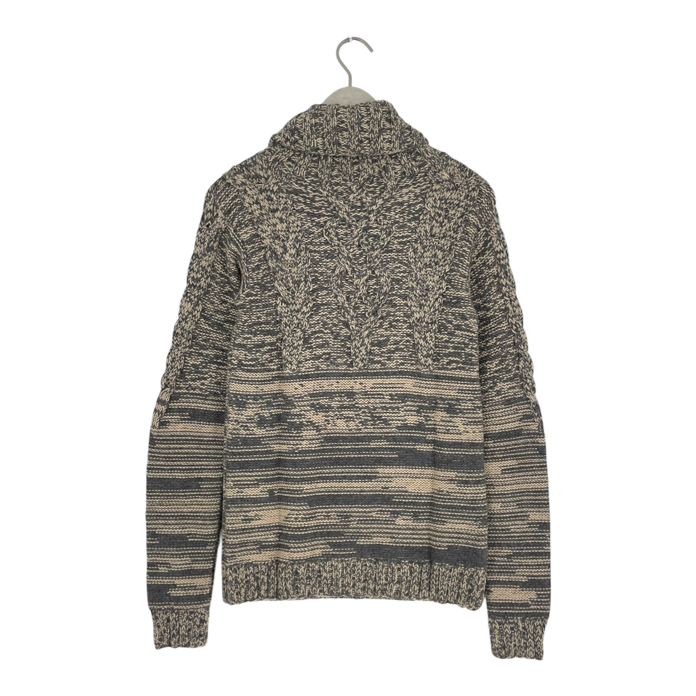 KARINFRAIDENRAIJ knitted susana sweater, beige/grey | woman L