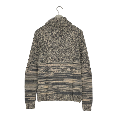 KARINFRAIDENRAIJ knitted susana sweater, beige/grey | woman L