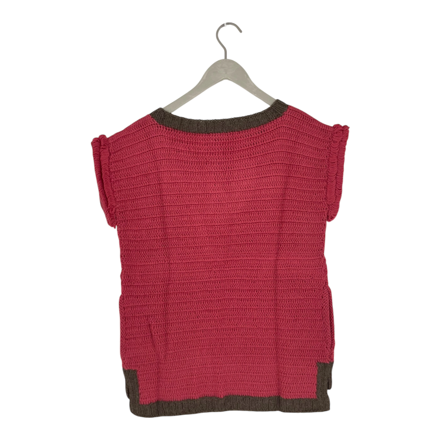 KARINFRAIDENRAIJ nikita knitted vest, red | woman onesize